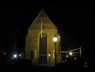 Die Klosterkirche St. Maria Magdalena bei Nacht